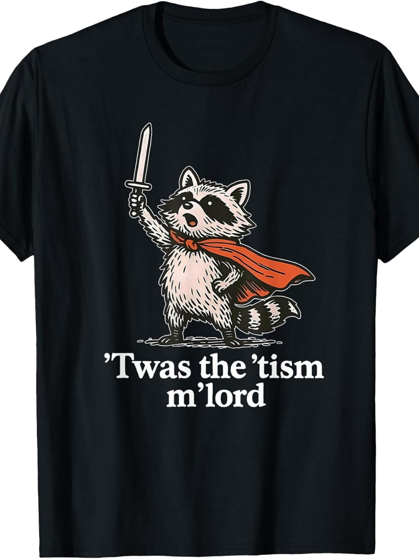 Vintage Fashion Boutique - Vintage 'TWAS The 'Tism M'Lord Humorous
