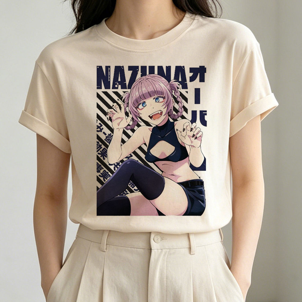 Retro Vintage Korean Fashion - Call of the Night tshirt female