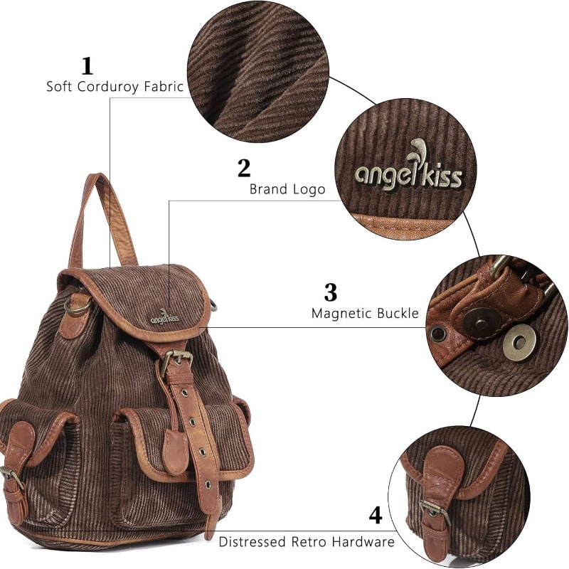 Fashion Women Y2K Back Pack Vi - Vintage Fashion Boutique review and price