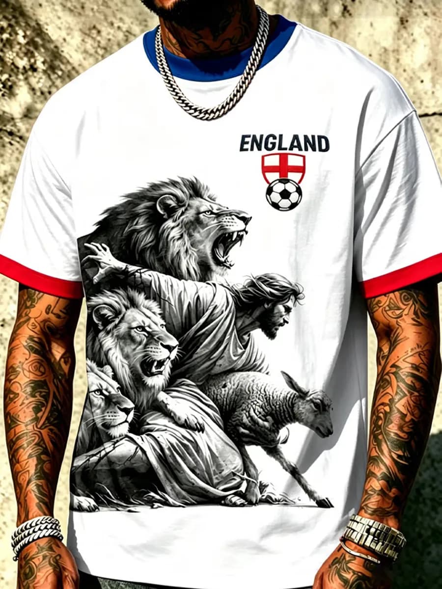 Vintage Sketch Lion Lamb Jesus - Vintage Fashion Sketches review and price
