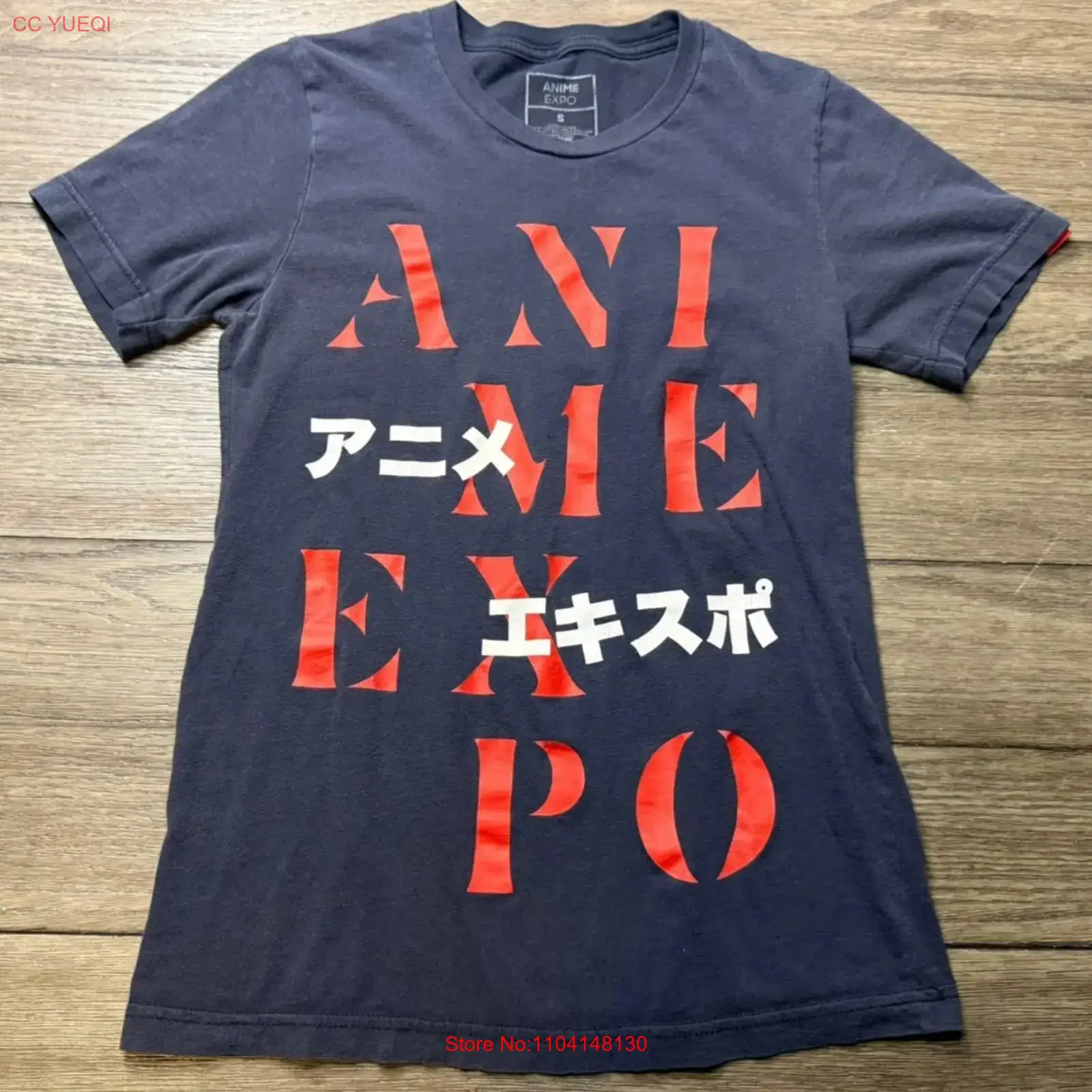 Anime Expo  Black T Shirt Size - Vintage Fashion Expo review and price