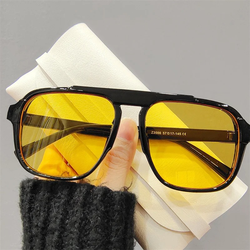 New Oversized Frame Sunglasses - Vintage Fashion Design review and price
