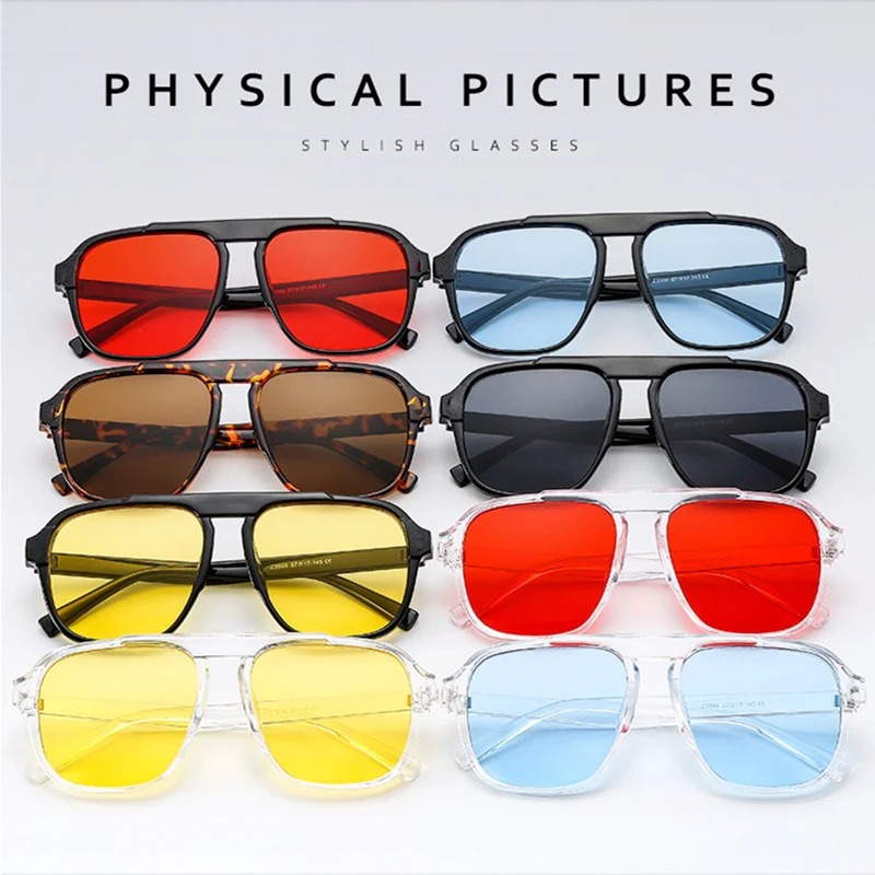 New Oversized Frame Sunglasses - Vintage Fashion Design review and price