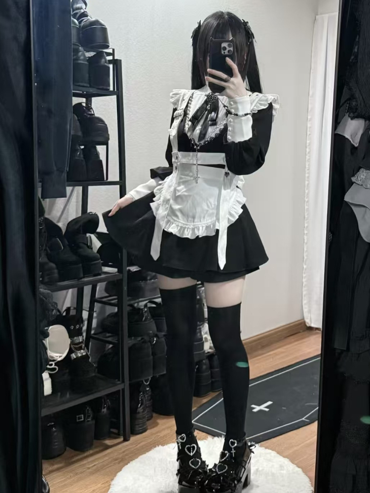 2026 Japanese Gothic Vintage S - Vintage Fashion Retro Outfit review and price