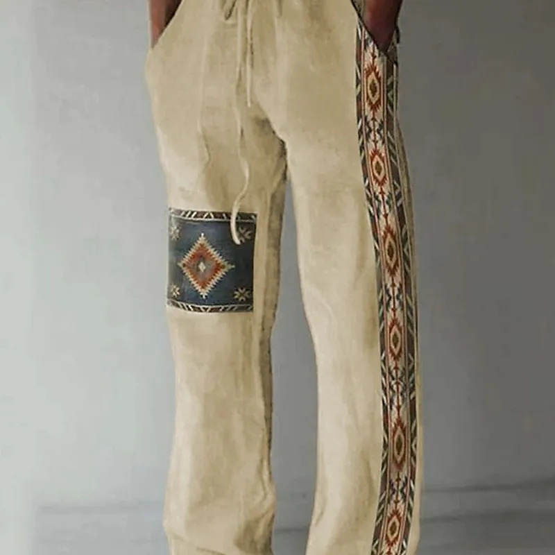 Vintage Ethnic Style Men's Tro - Retro Track Pant review and price