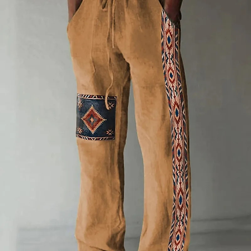 Vintage Ethnic Style Men's Tro - Retro Track Pant review and price