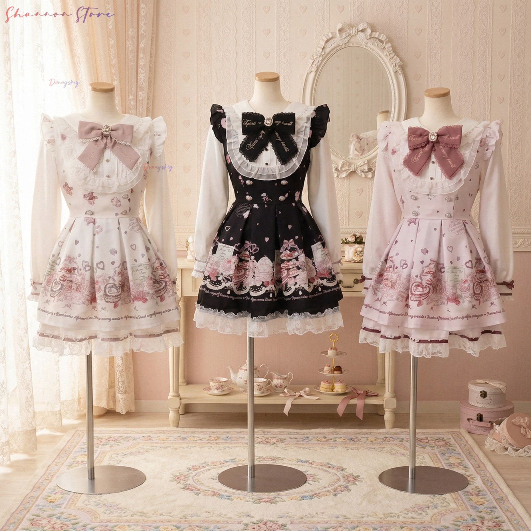 Japanese Lolita Dress Women Bo - Vintage Y2K review and price