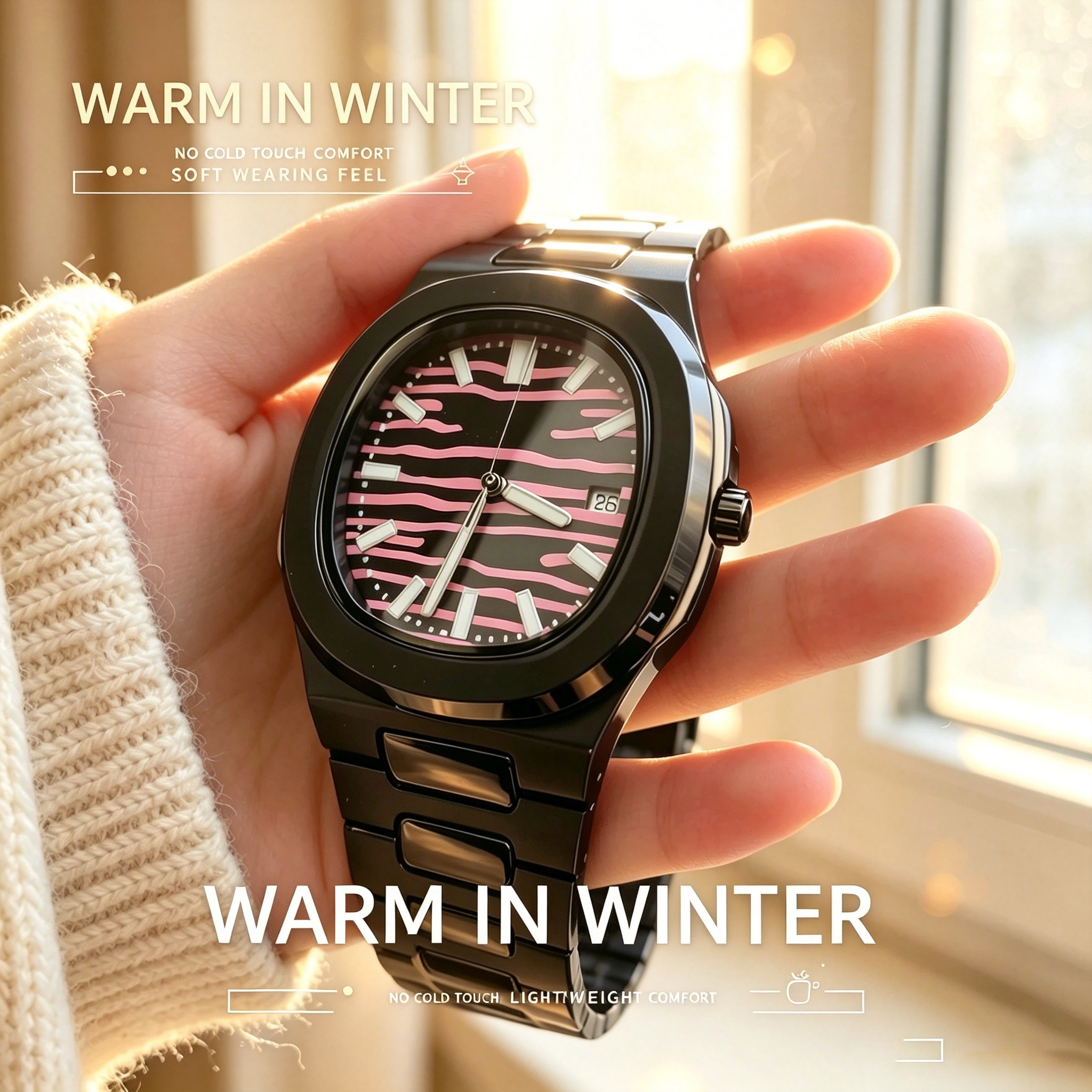 Sapphire Ceramic Men Wrist Wat - Vintage Fashion Complete review and price