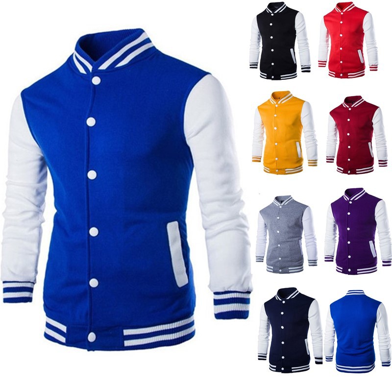 Hoodies Men/Boy Baseball Jacke - Varsity Jacket Wool review and price