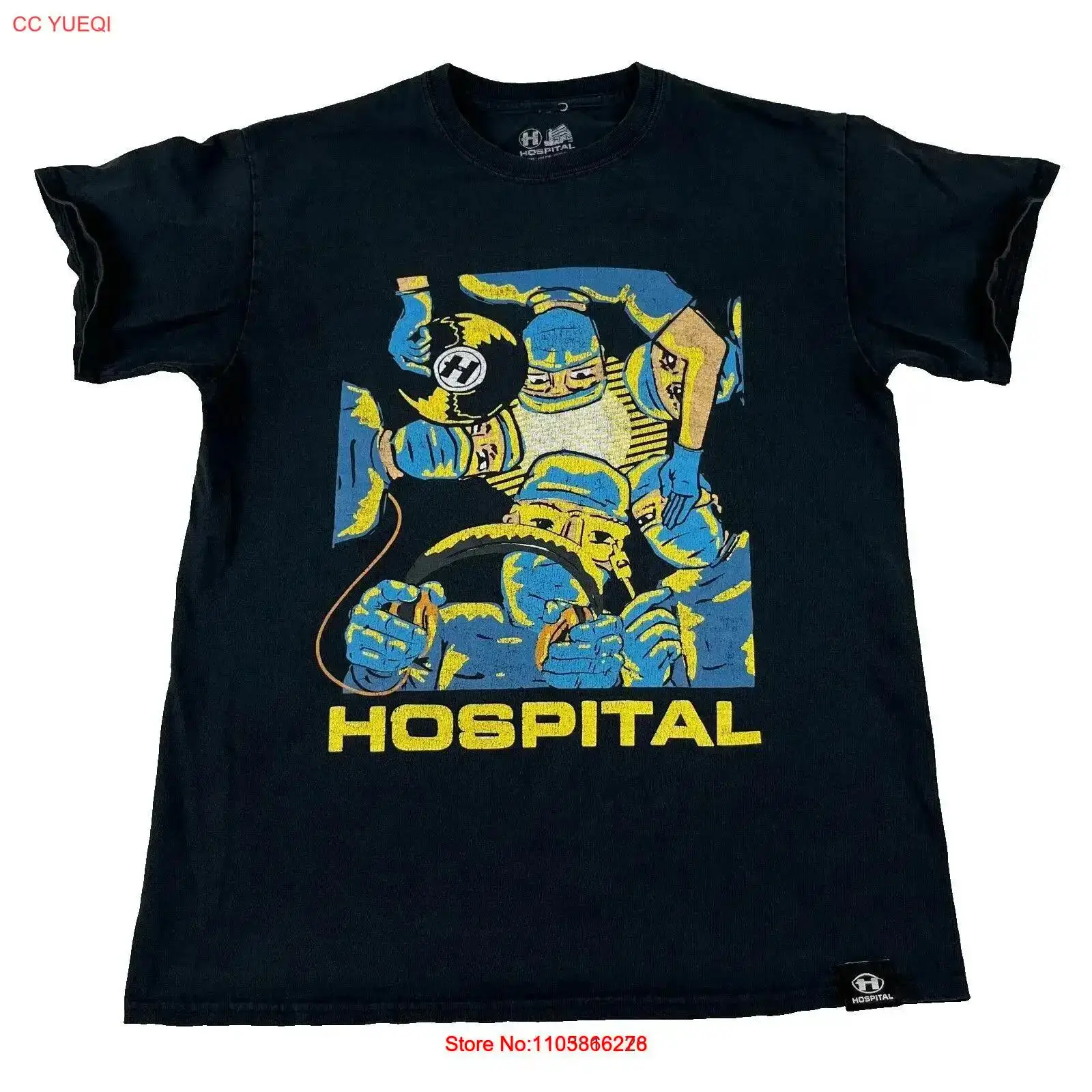 Hospital Records T Shirt Mens  - Vintage Fashion London review and price