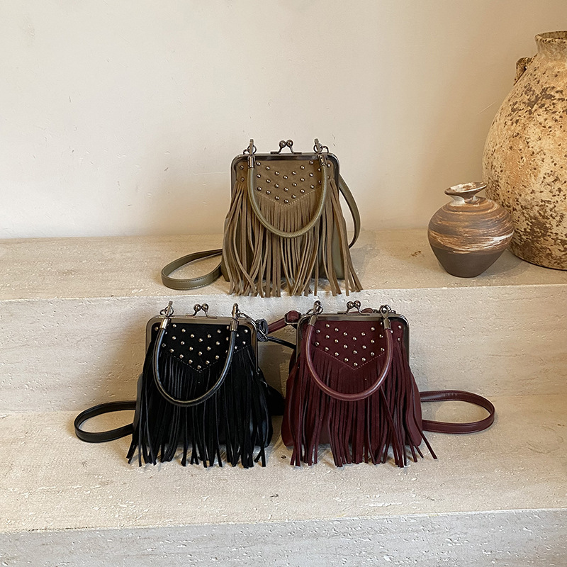 Women's Fashion Rivet Handheld - Vintage Fashion Collection review and price