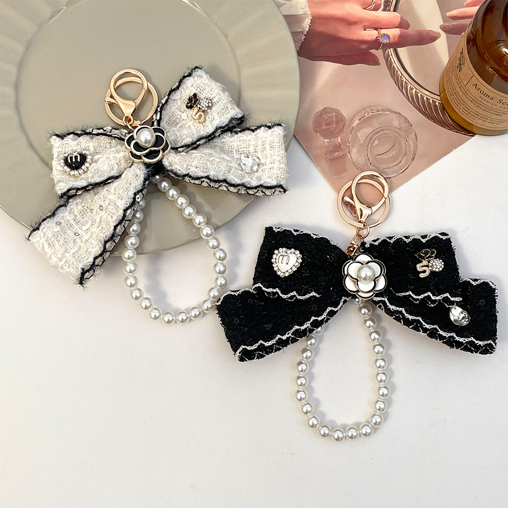 2026 Women's Cloth Bowknot Key - Vintage Fashion Ornaments review and price