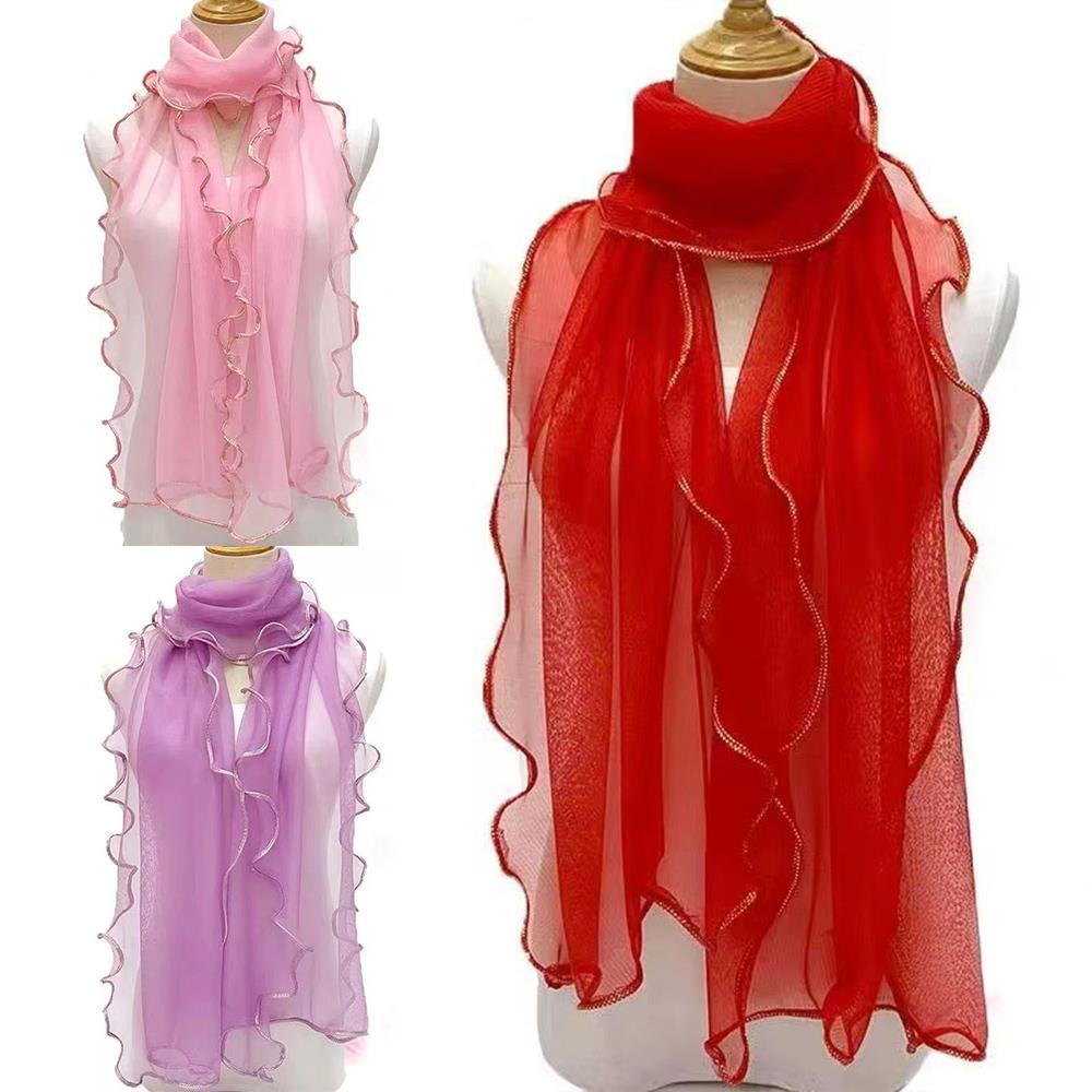 Lightweight Hijab Silk Shawl W - Vintage Fashion Houses review and price