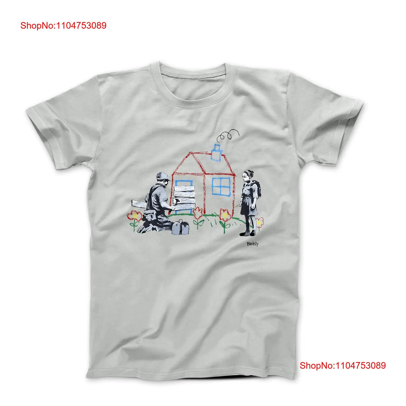 Banksy Boarded Crayon House St - Vintage Fashion Houses review and price