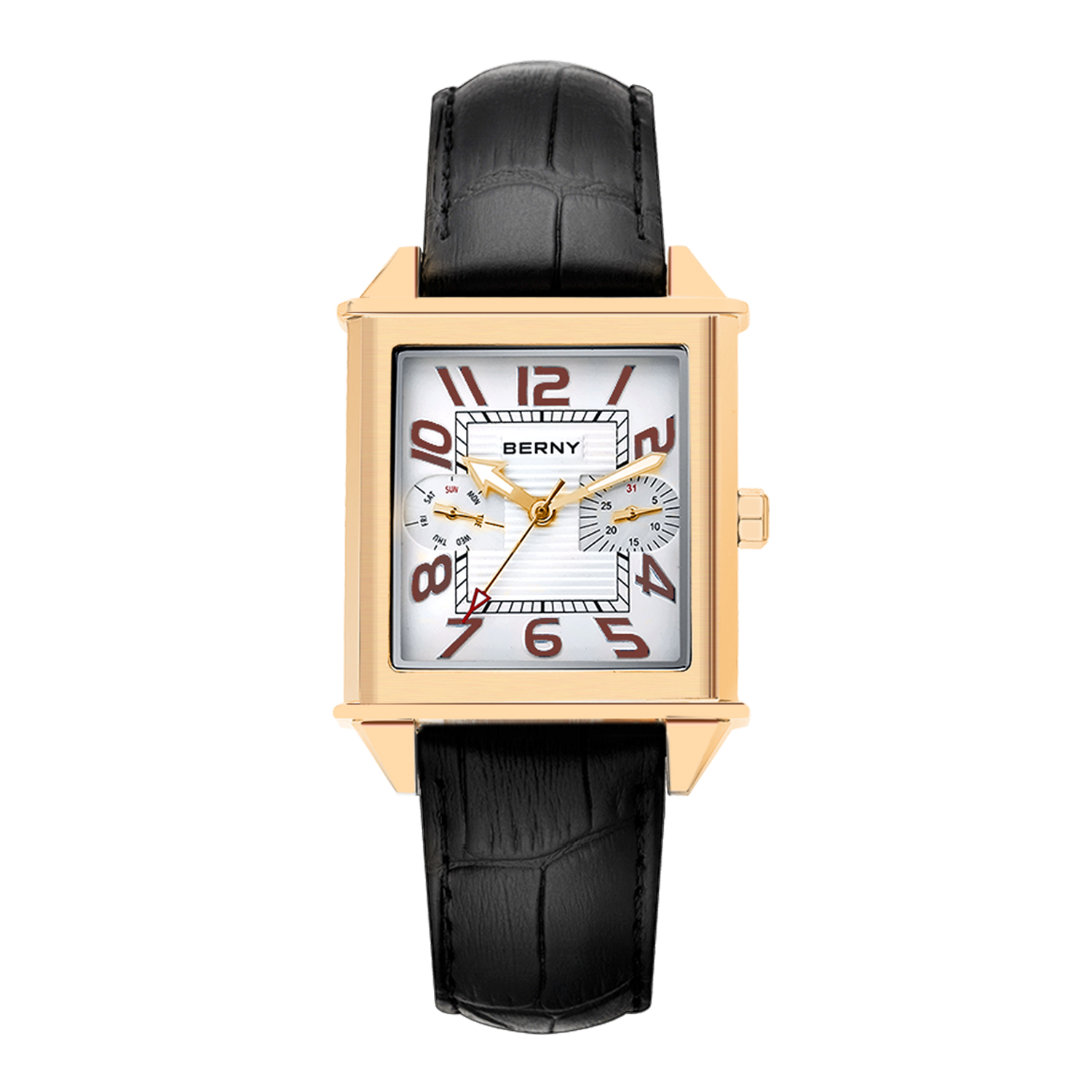 BERNY 6P25 Quartz Watch for Me - Vintage Fashion Complete review and price