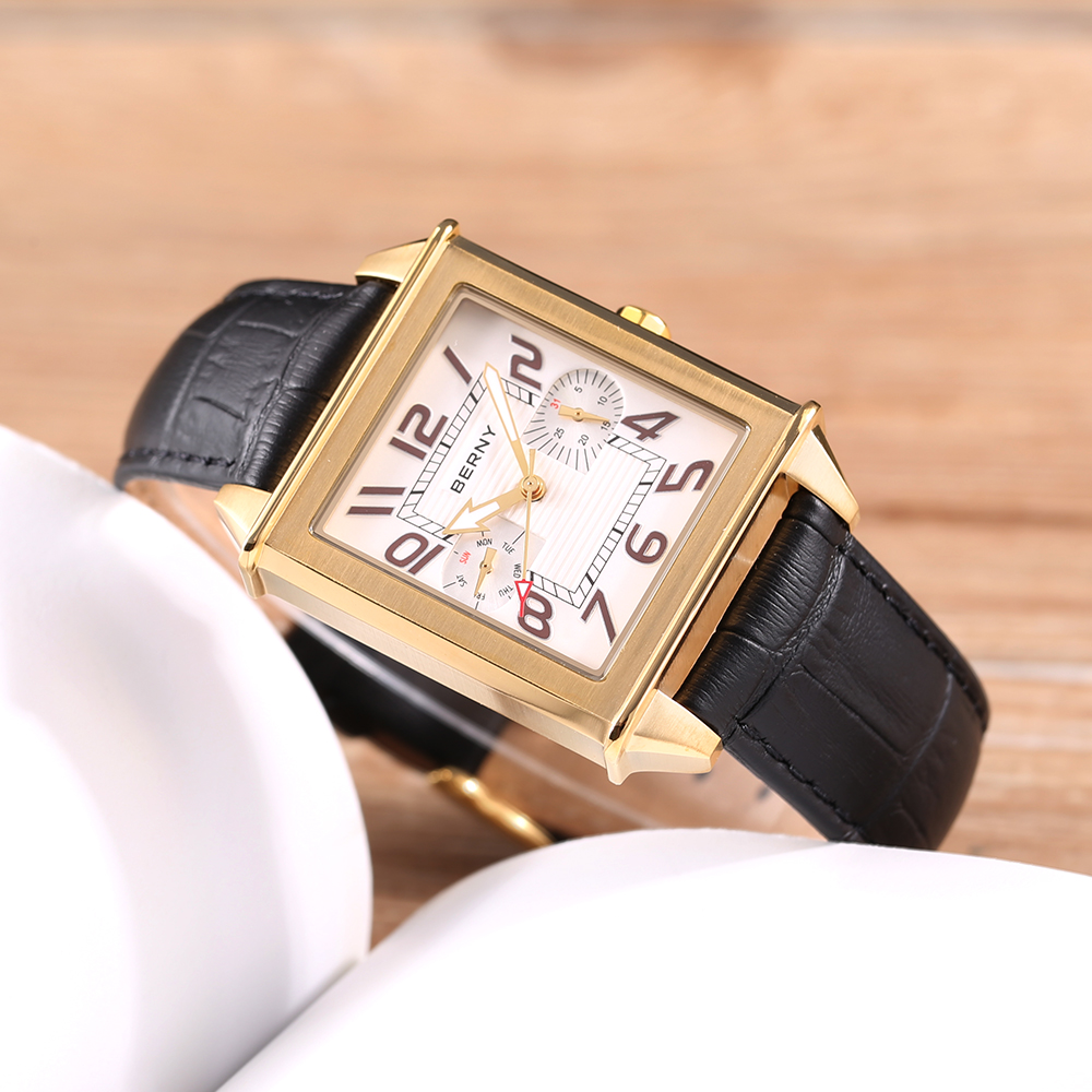 BERNY 6P25 Quartz Watch for Me - Vintage Fashion Complete review and price