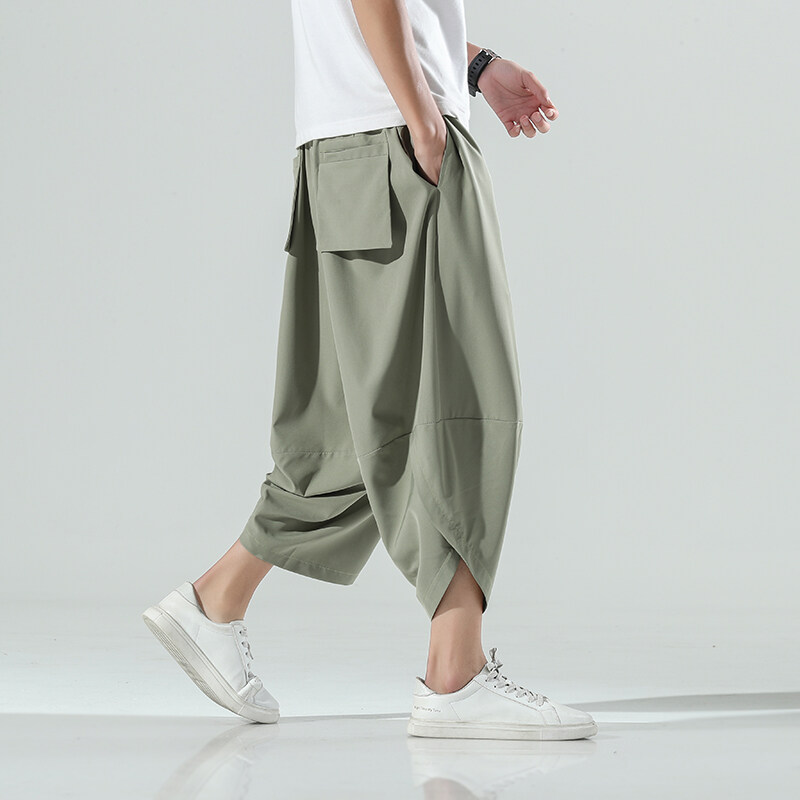 2025 Summer Men Chinese Style  - Retro Track Pant review and price