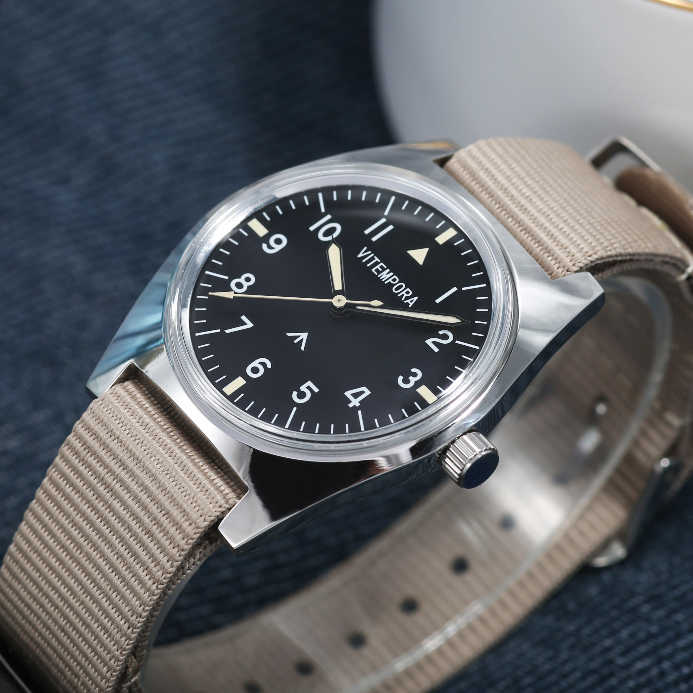 VITEMPORA 36mm Small Dial Pilo - Vintage Fashion Boutique review and price