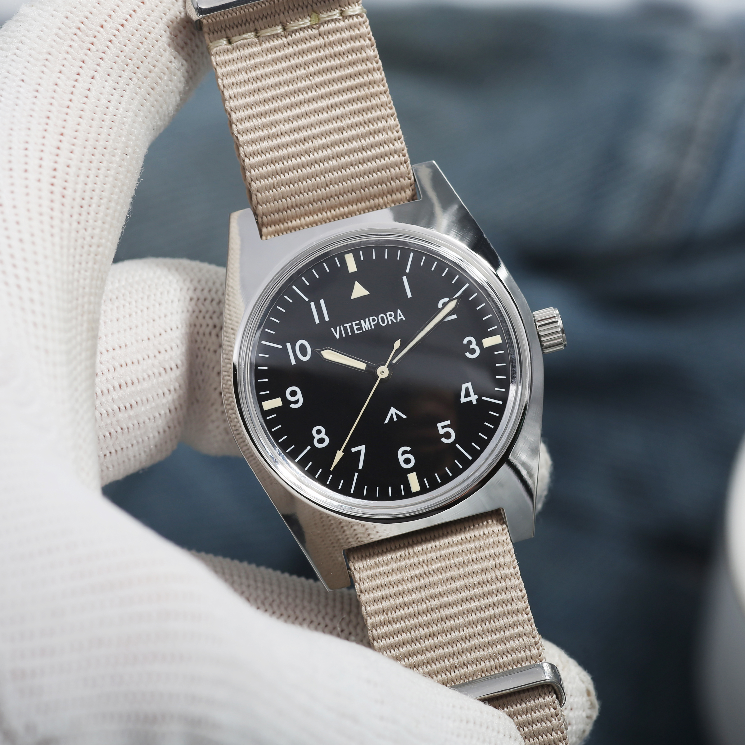 VITEMPORA 36mm Small Dial Pilo - Vintage Fashion Boutique review and price
