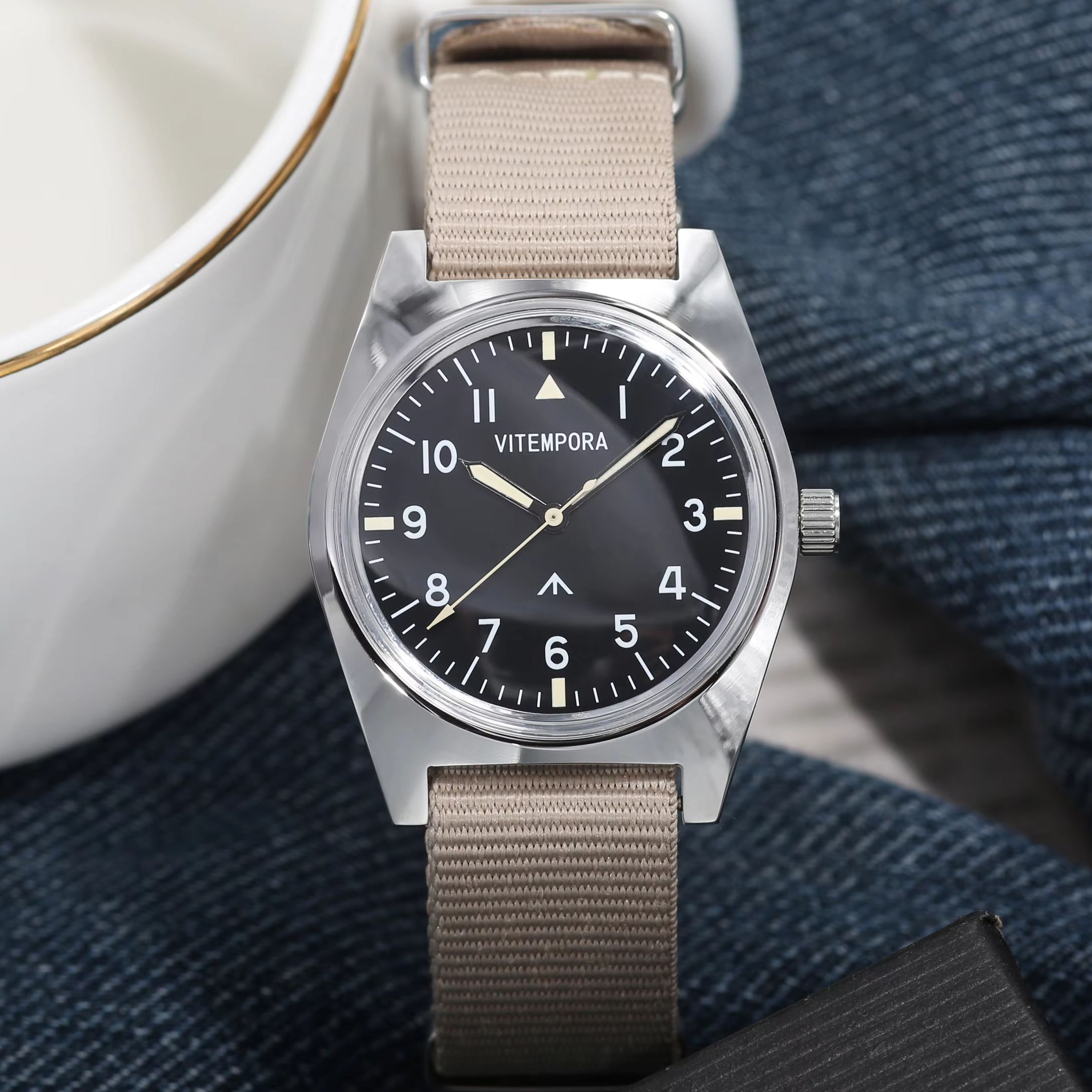 VITEMPORA 36mm Small Dial Pilo - Vintage Fashion Boutique review and price