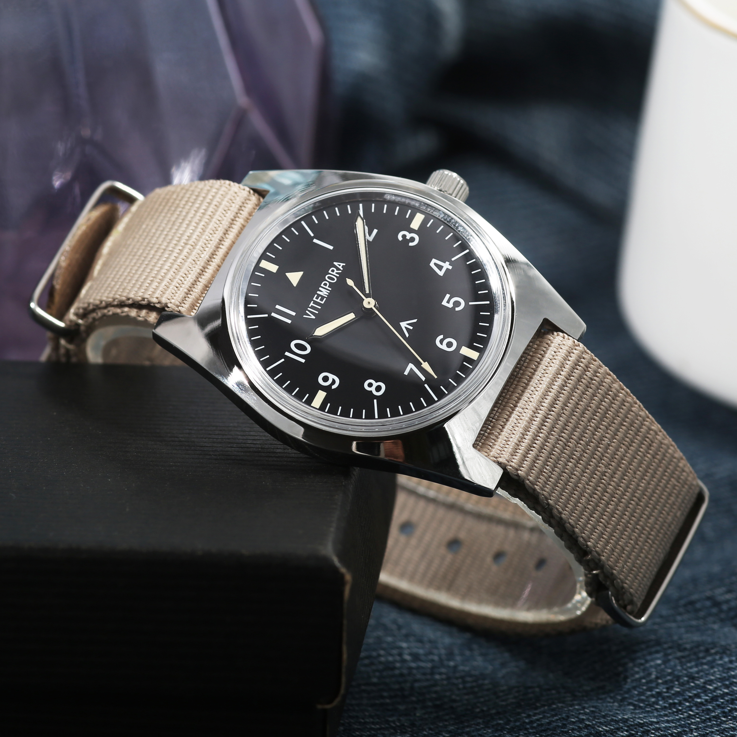 VITEMPORA 36mm Small Dial Pilo - Vintage Fashion Boutique review and price