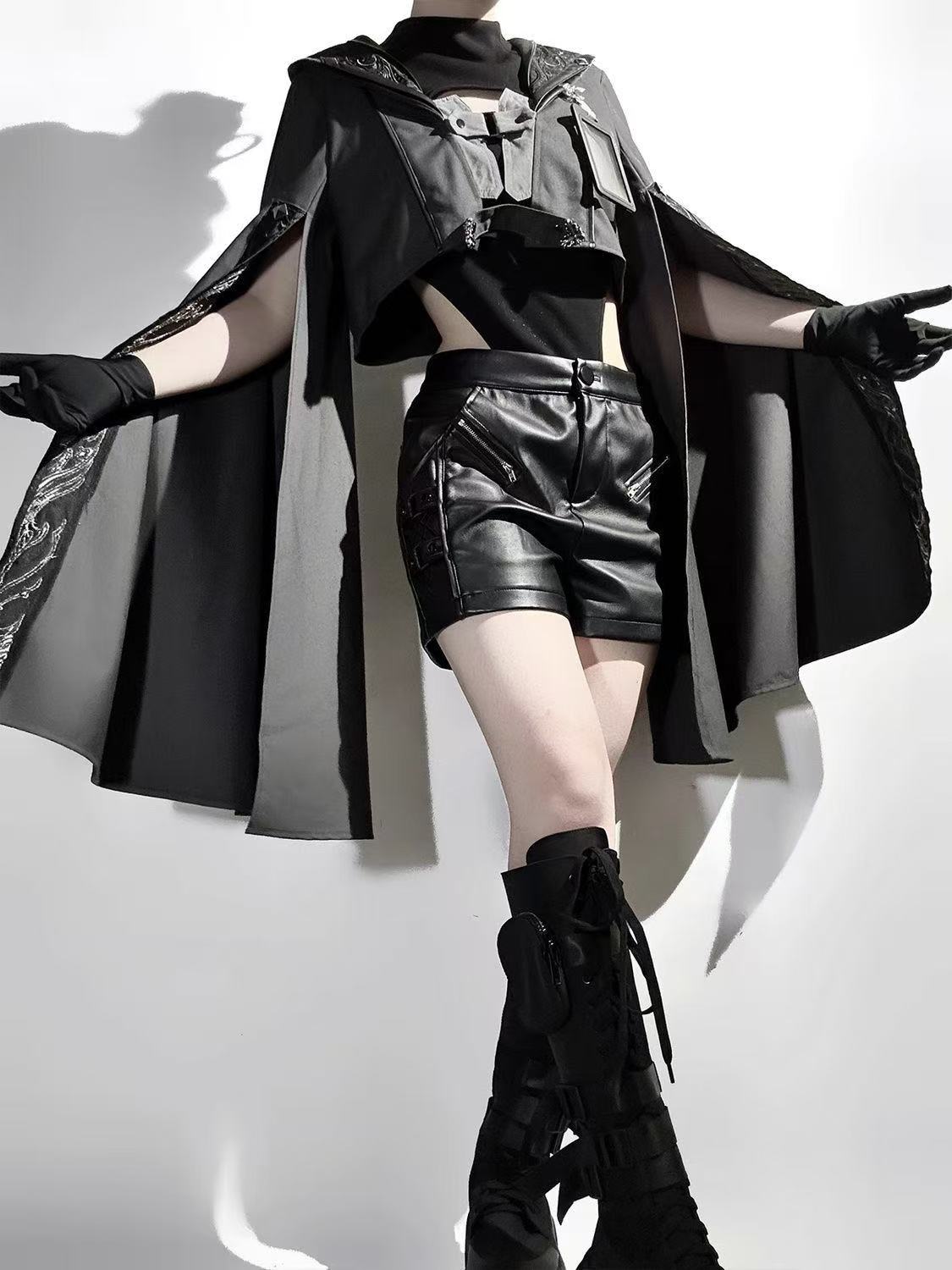 Dark Black Gothic Costume Wome - Retro Track Pant review and price
