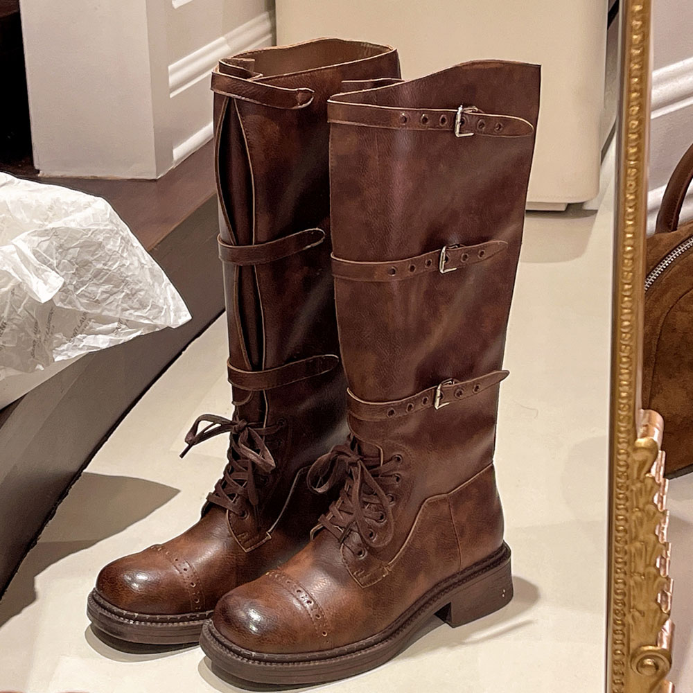 Women's Knee High Boots Vintag - Vintage Fashion Design review and price