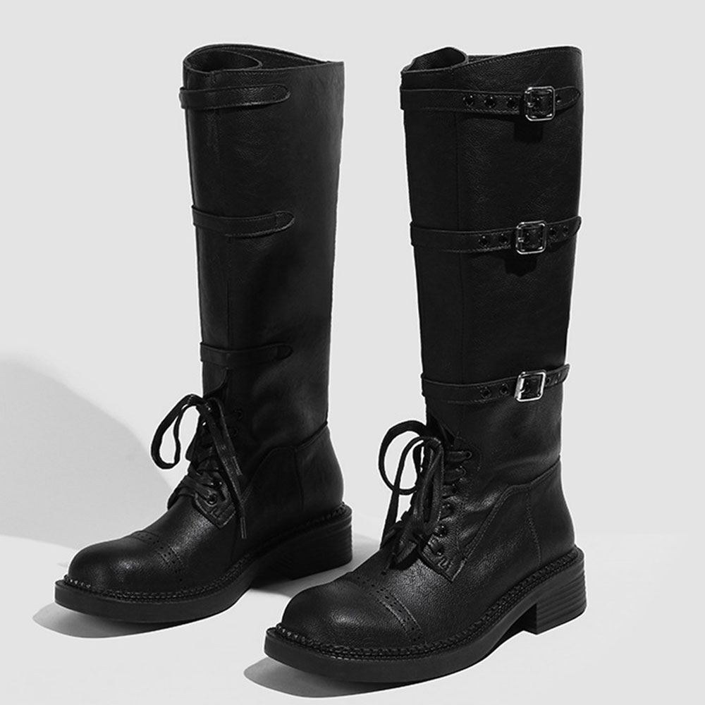 Women's Knee High Boots Vintag - Vintage Fashion Design review and price