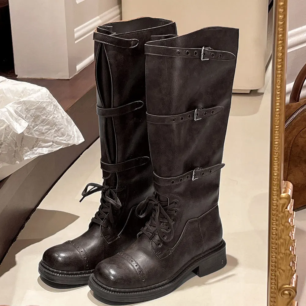Women's Knee High Boots Vintag - Vintage Fashion Design review and price