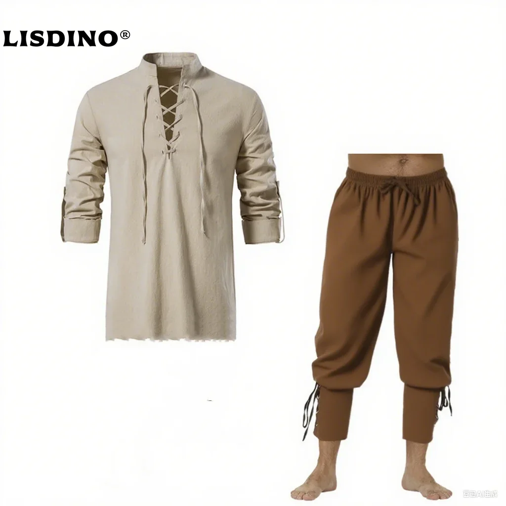 2Pcs Retro Vintage Medieval Re - Retro Track Pant review and price