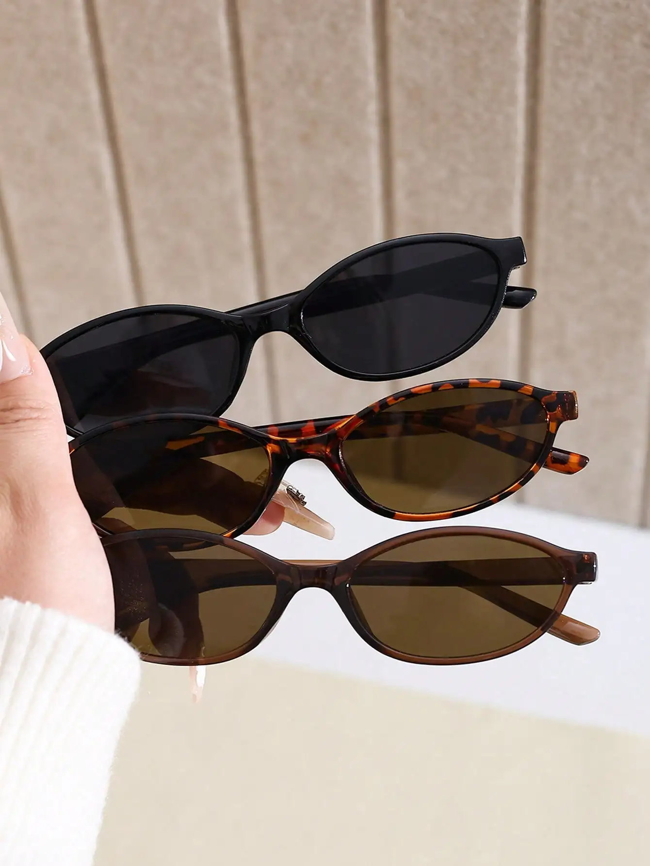 1 Pair Retro Geometric Full Fr - Vintage Fashion Retro Outfit review and price