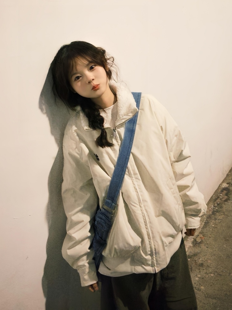 Lamb Wool Jacket Lambswool Wom - Varsity Jacket Wool review and price