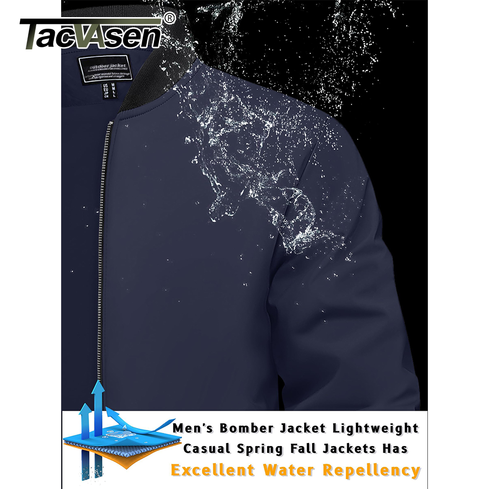 TACVASEN Men's Varsity Jacket  - Varsity Jacket Wool review and price