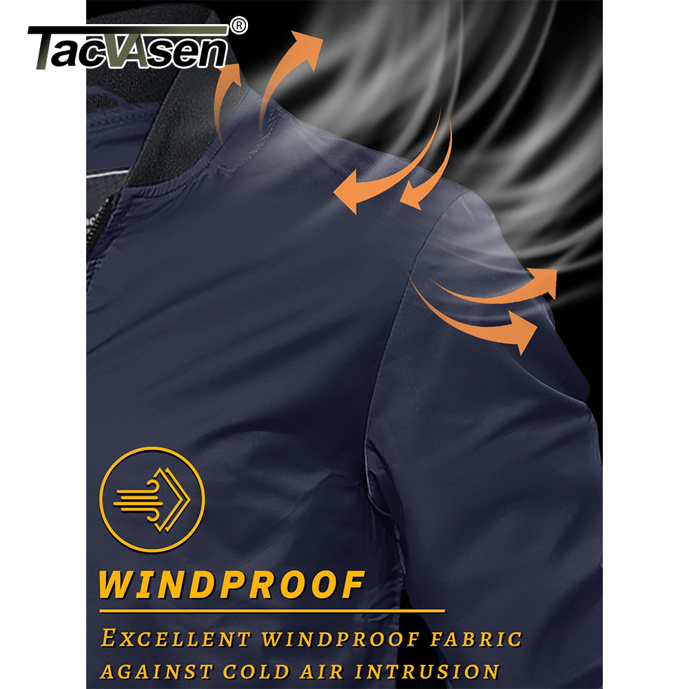 TACVASEN Men's Varsity Jacket  - Varsity Jacket Wool review and price