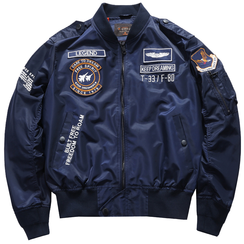 Men's Spring Tactical Army MA- - Varsity Jacket Wool review and price