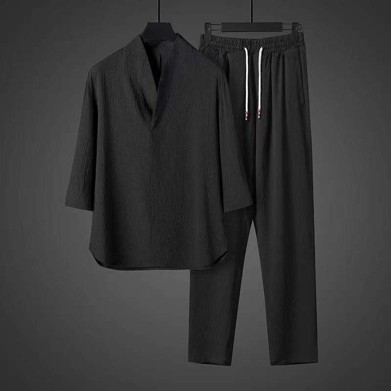 2024 Summer New Men's Chinese  - Retro Track Pant review and price