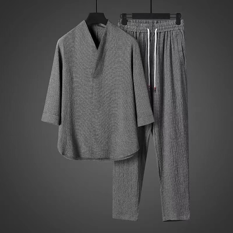 2024 Summer New Men's Chinese  - Retro Track Pant review and price