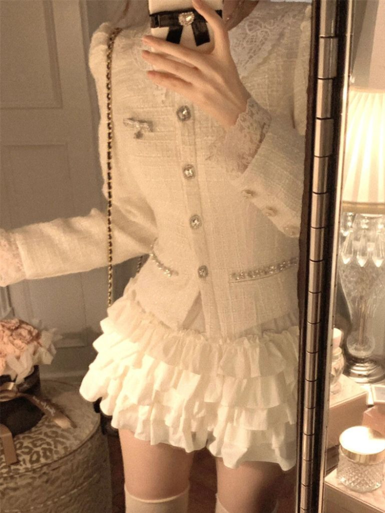 New Autumn French Elegant Fash - Vintage Fashion Retro Outfit review and price