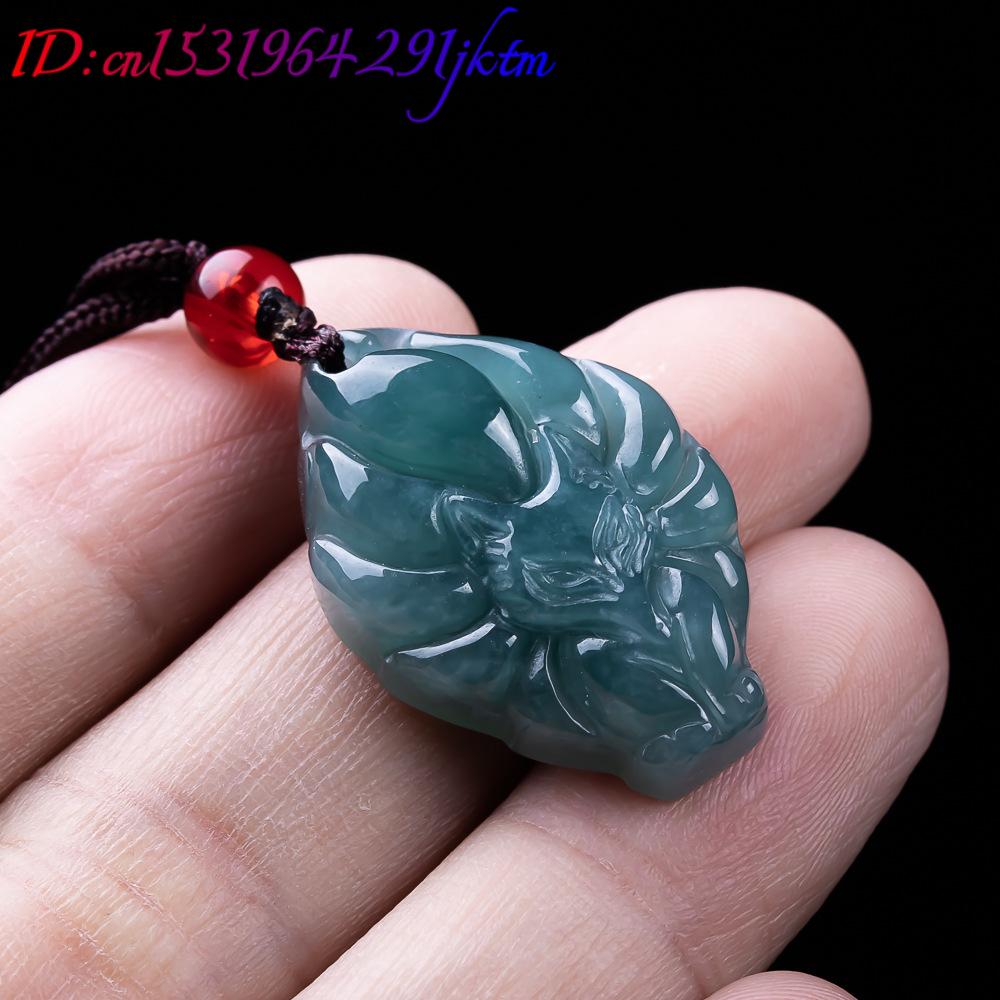 Natural Burmese Jadeite Fox Pe - Vintage Fashion Design review and price