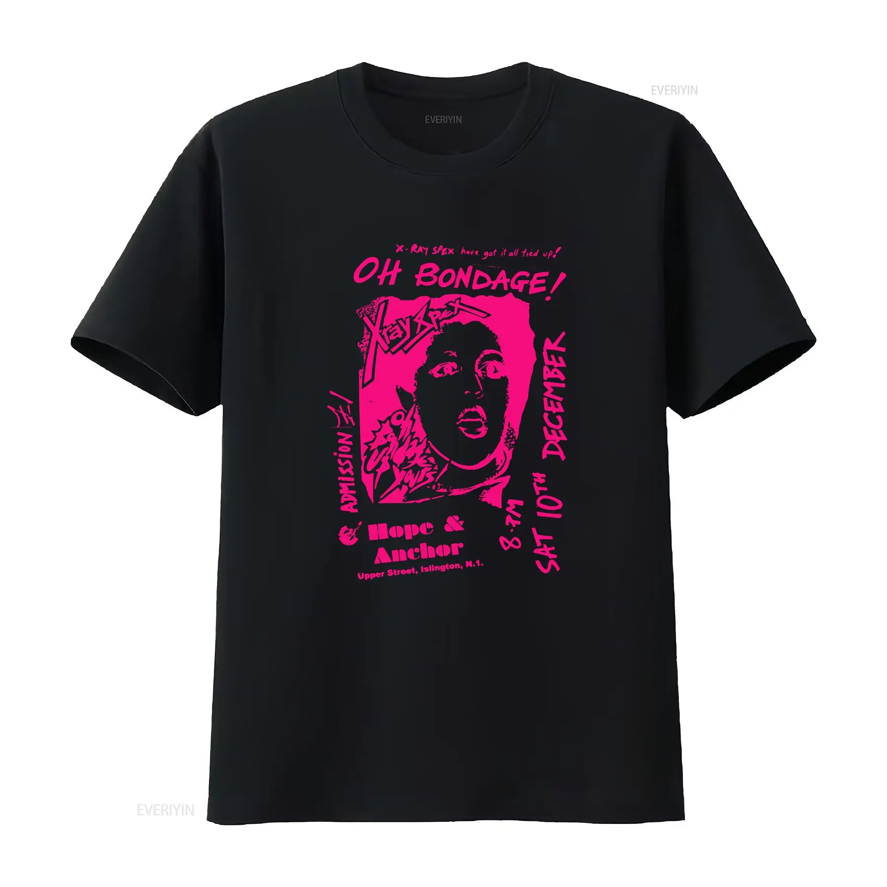 X Ray Spex T Shirt  London Pun - Vintage Fashion London review and price