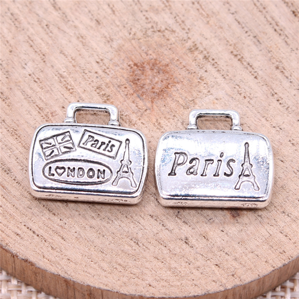 WYSIWYG 5pcs 16x14mm Antique S - Vintage Fashion London review and price