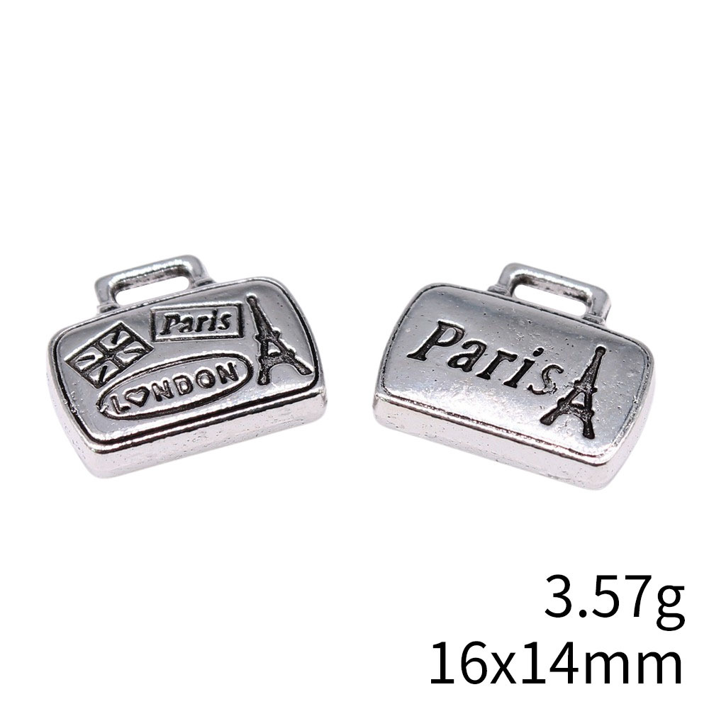 WYSIWYG 5pcs 16x14mm Antique S - Vintage Fashion London review and price