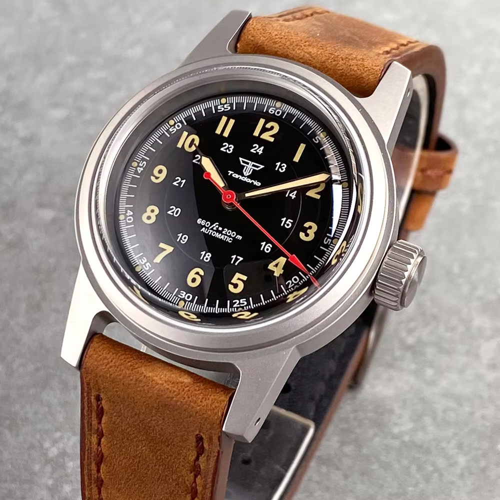36mm Military Automatic Watch  - Vintage Fashion Complete review and price