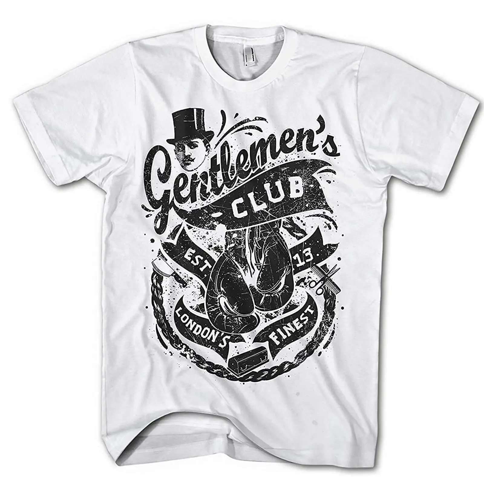 Men's T Shirt Gentleman Boxing - Vintage Fashion London review and price