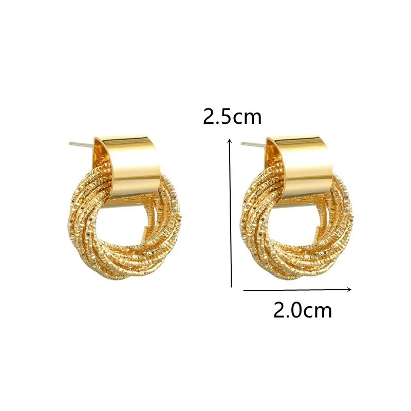 Retro Metal Gold Color Multipl - Retro Vintage Korean Fashion review and price