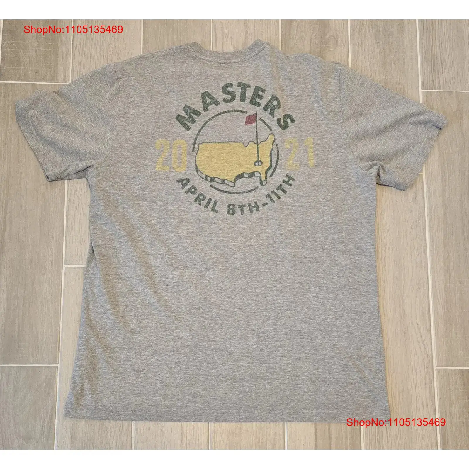 Masters T Shirt Size XXL Grey  - Vintage Fashion Jersey review and price