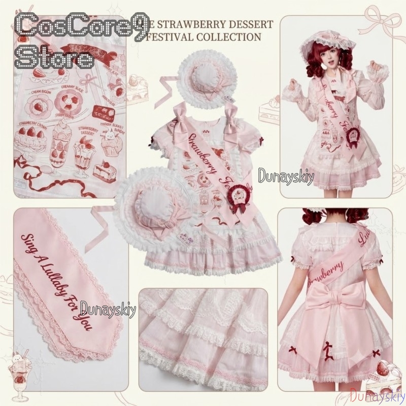 Sweet Lolita Vintage Strawberr - Vintage Y2K review and price