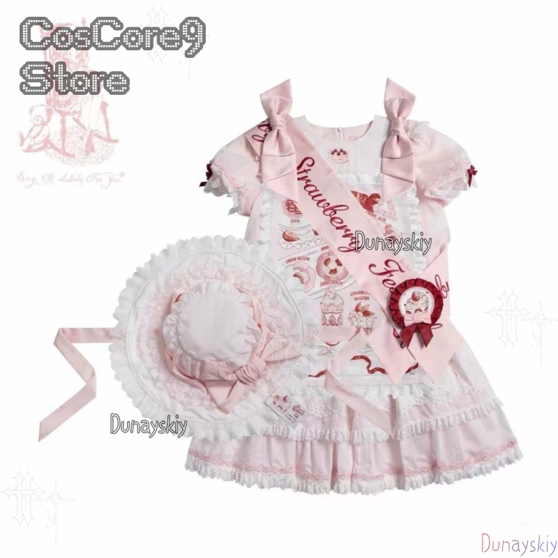 Sweet Lolita Vintage Strawberr - Vintage Y2K review and price