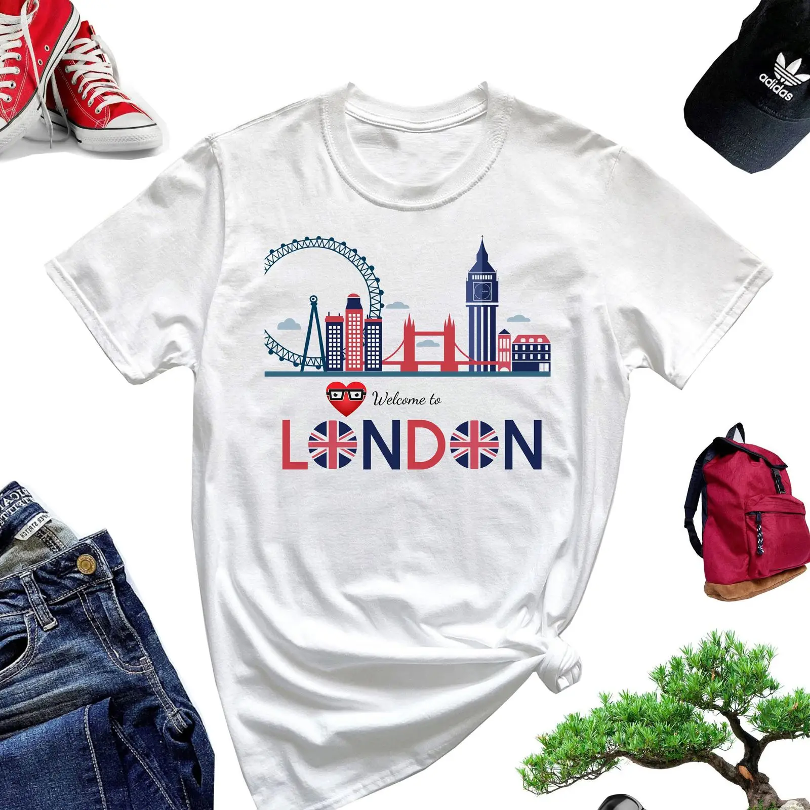 Welcome to London T Shirt Engl - Vintage Fashion London review and price