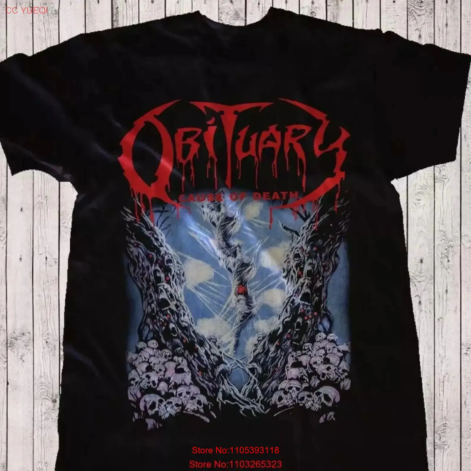 OBITUARY Cause of Death T Shir - Vintage Fashion Obituaries review and price